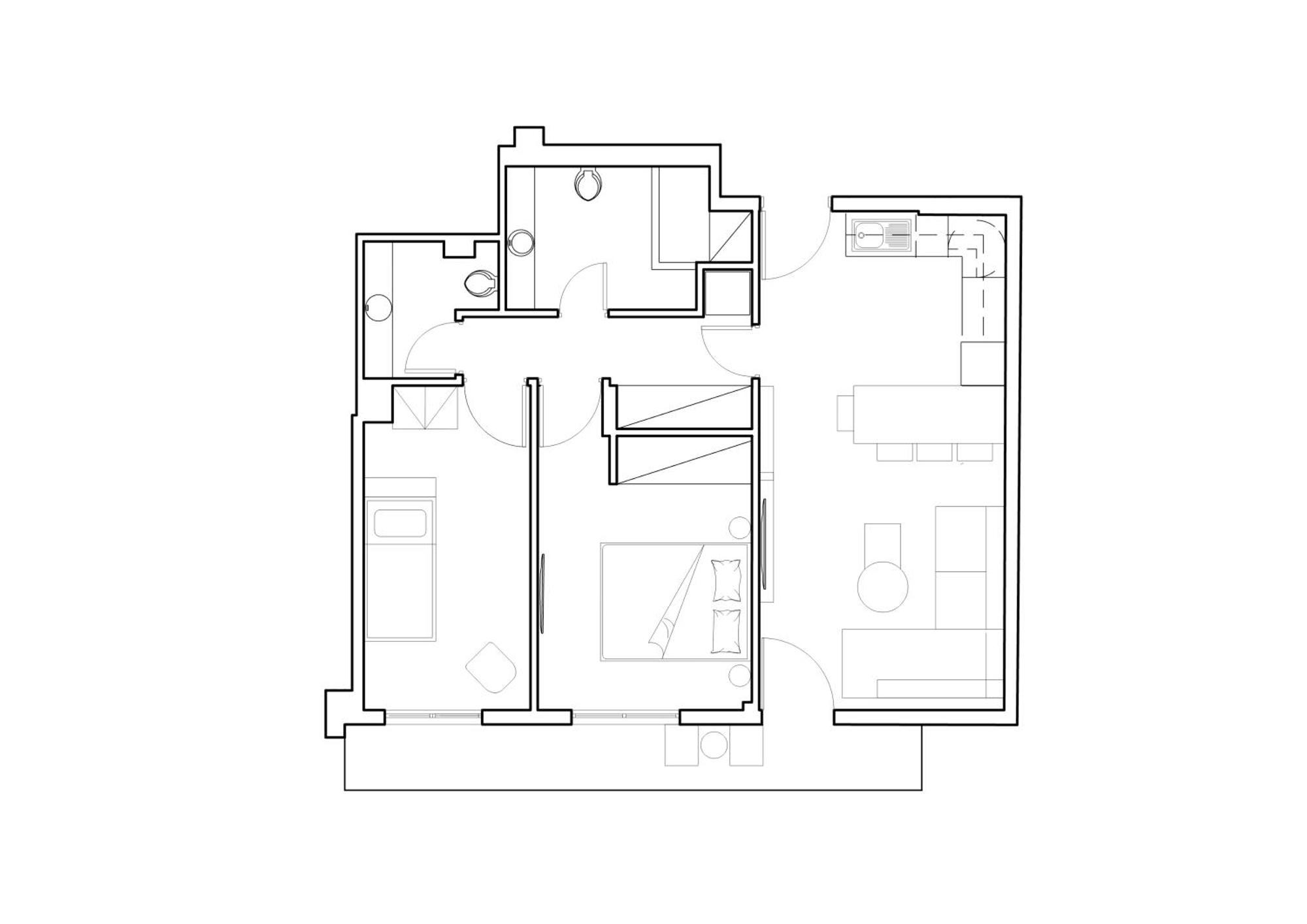 Seven Hills, Boutique Apartments Atény Pokoj fotografie